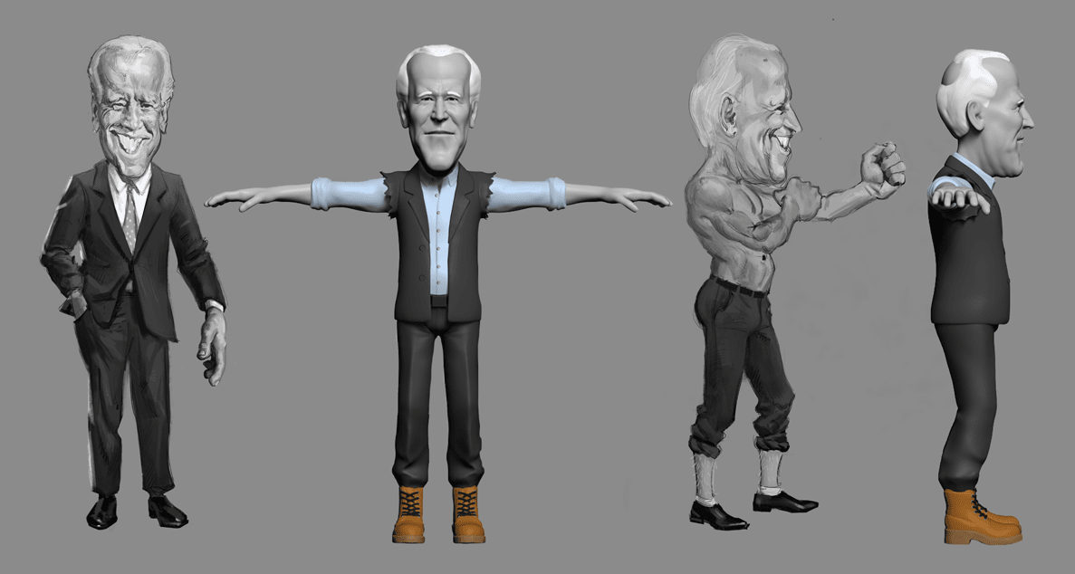  ¿Cuánto tiempo lleva hacer un modelo de personaje en 3D?