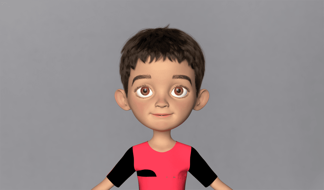 Character Model for Commercial Animated Video - Walla Walla Studio
