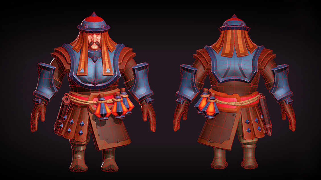 MMORPG Game Character Design - Walla Walla Studio