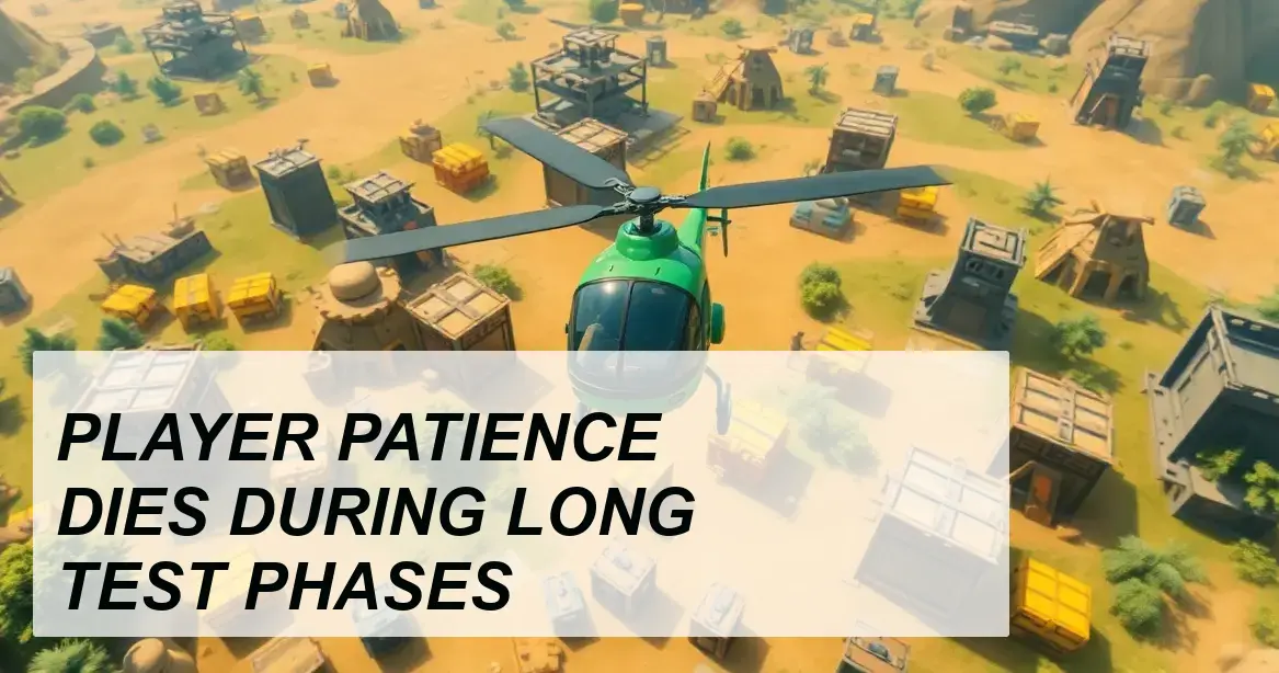 Production Insight: PLAYER PATIENCE DIES DURING LONG TEST PHASES - Walla Walla Studio