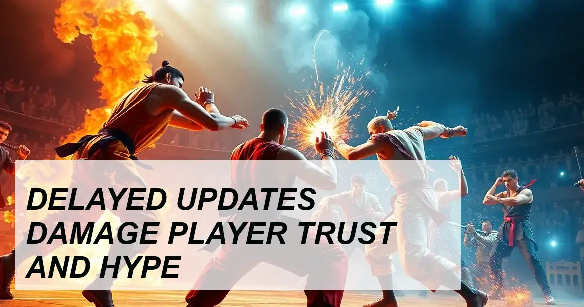 Production Insight: DELAYED UPDATES DAMAGE PLAYER TRUST AND HYPE - Walla Walla Studio