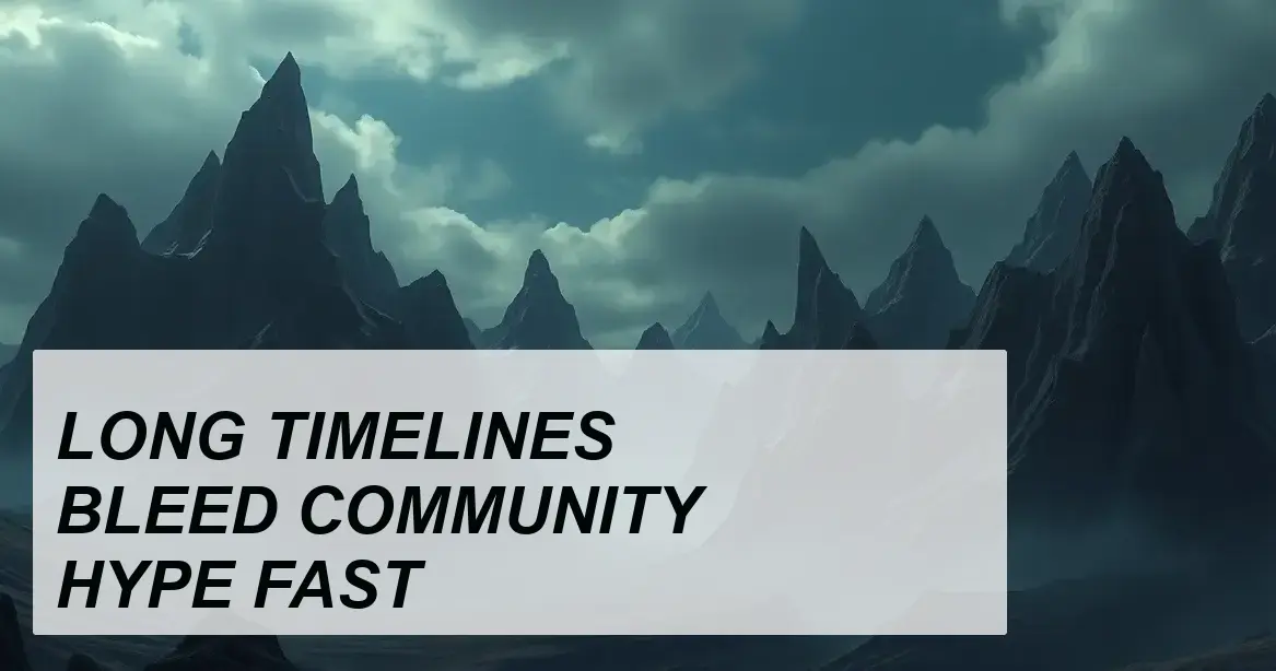 Production Insight: LONG TIMELINES BLEED COMMUNITY HYPE FAST - Walla Walla Studio