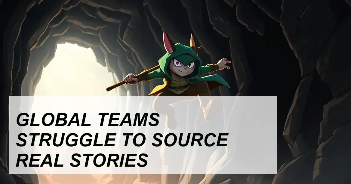 Production Insight: GLOBAL TEAMS STRUGGLE TO SOURCE REAL STORIES - Walla Walla Studio