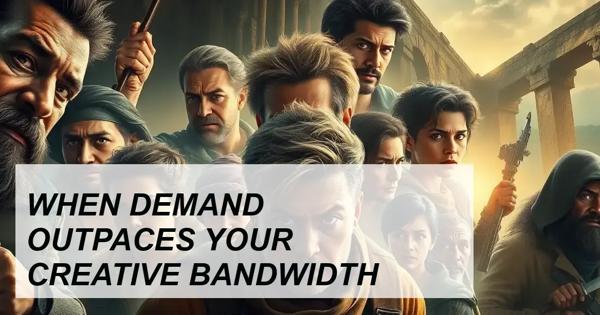 Production Insight: WHEN DEMAND OUTPACES YOUR CREATIVE BANDWIDTH - Walla Walla Studio