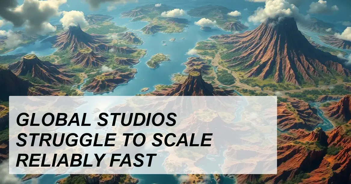 Production Insight: GLOBAL STUDIOS STRUGGLE TO SCALE RELIABLY FAST - Walla Walla Studio