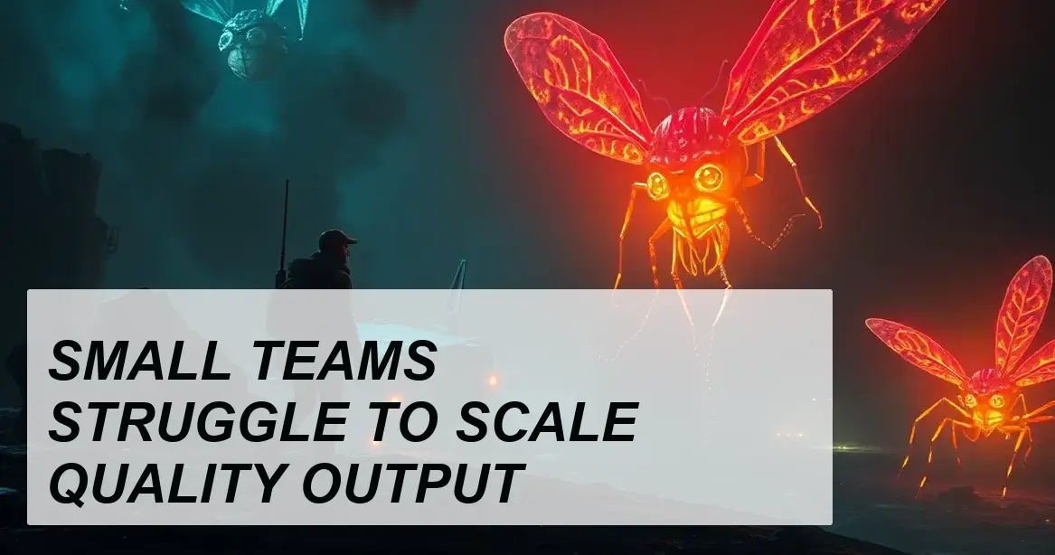 Production Insight: SMALL TEAMS STRUGGLE TO SCALE QUALITY OUTPUT - Walla Walla Studio
