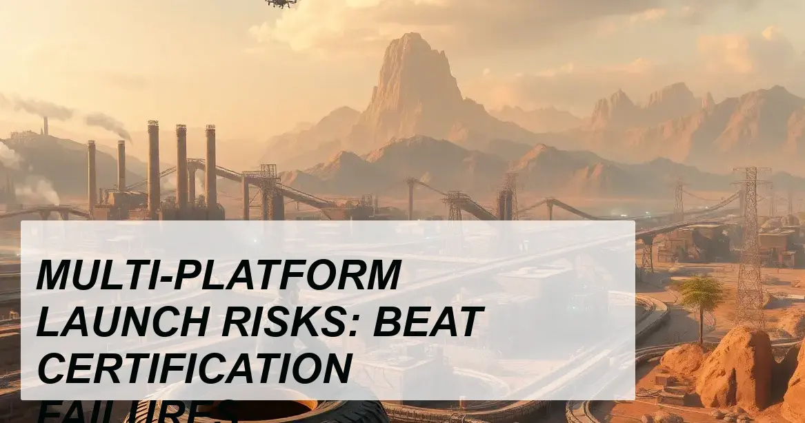 Production Insight: MULTI-PLATFORM LAUNCH RISKS: BEAT CERTIFICATION FAILURES - Walla Walla Studio
