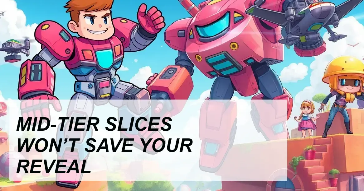 Production Insight: MID-TIER SLICES WON’T SAVE YOUR REVEAL - Walla Walla Studio