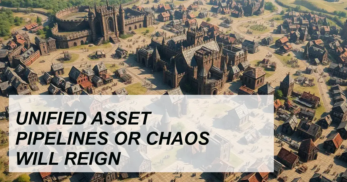 Production Insight: UNIFIED ASSET PIPELINES OR CHAOS WILL REIGN - Walla Walla Studio