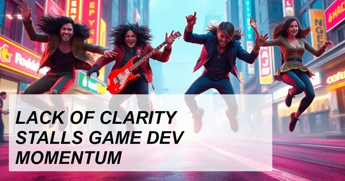 Production Insight: LACK OF CLARITY STALLS GAME DEV MOMENTUM - Walla Walla Studio