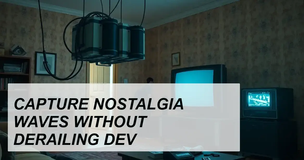 Production Insight: CAPTURE NOSTALGIA WAVES WITHOUT DERAILING DEV - Walla Walla Studio