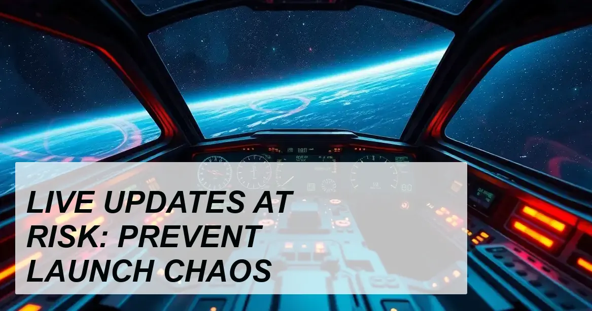 Production Insight: LIVE UPDATES AT RISK: PREVENT LAUNCH CHAOS - Walla Walla Studio