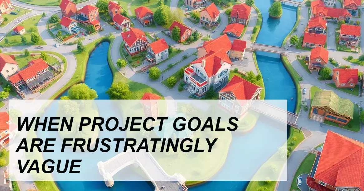 Production Insight: WHEN PROJECT GOALS ARE FRUSTRATINGLY VAGUE - Walla Walla Studio